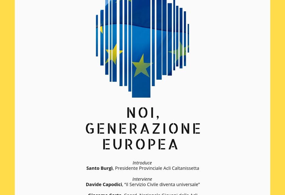 Noi, generazione europea!